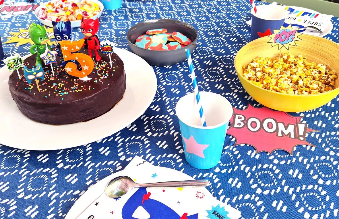 10 idées pour votre buffet d’anniversaire super-héros - TRESORS & confettis
