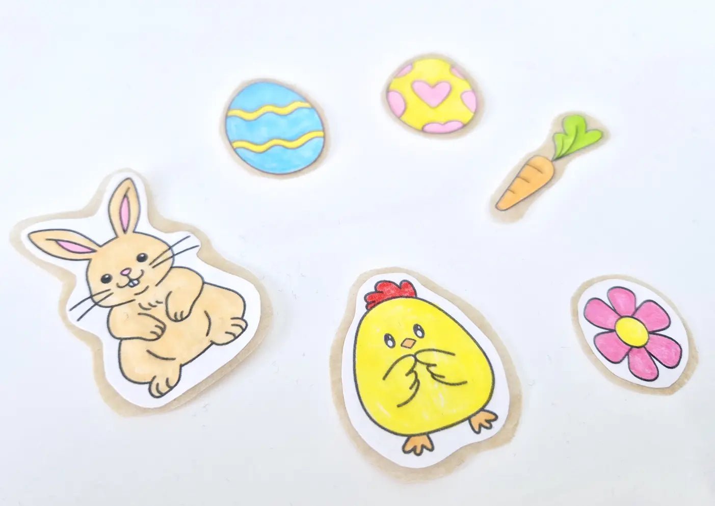 CADEAU : Créez vos stickers de Pâques avec nos coloriages à imprimer - TRESORS & confettis