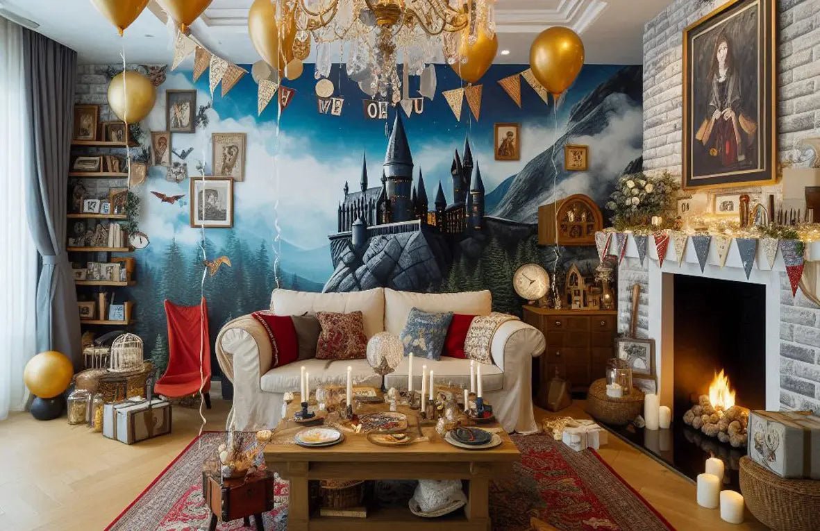 Comment transformer votre salon en Poudlard pour un anniversaire ? - TRESORS & confettis