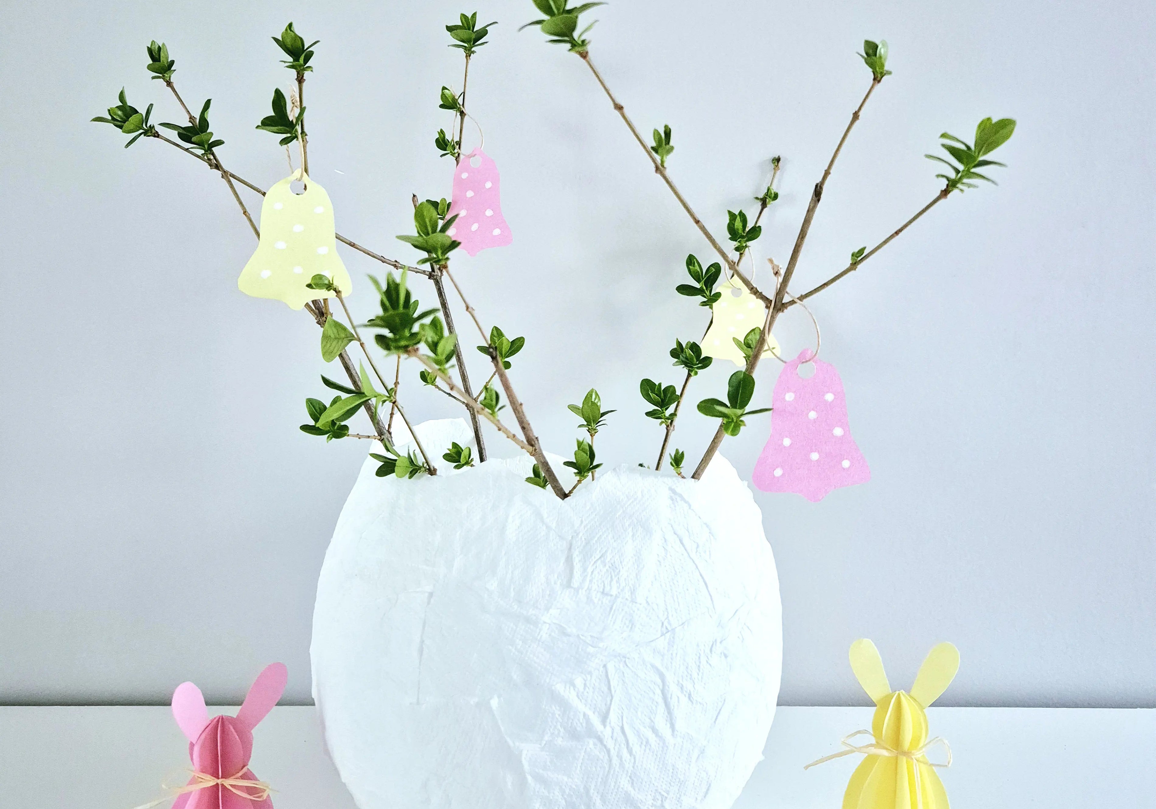 DIY de Pâques : Vase Œuf - TRESORS & confettis