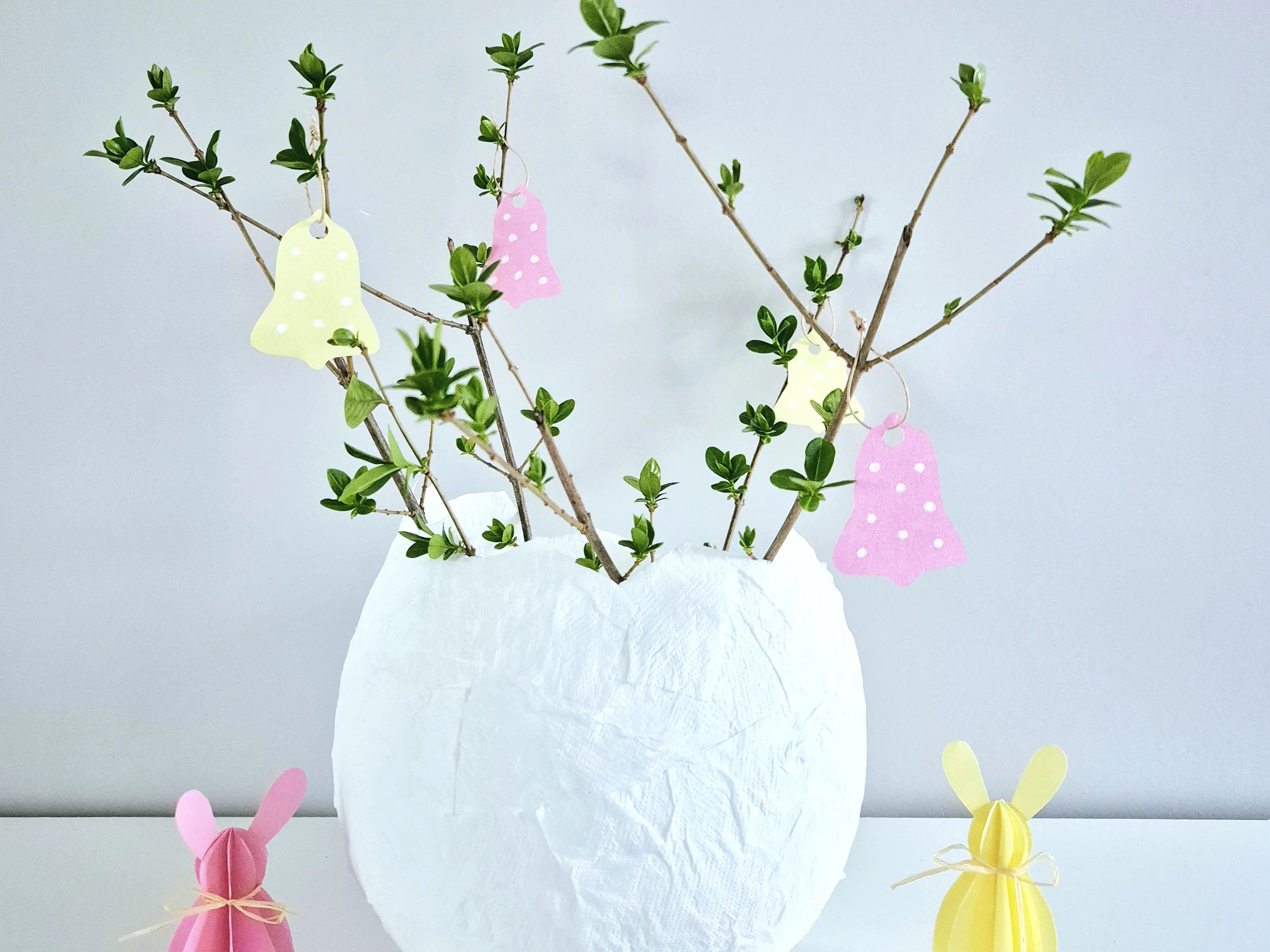 DIY de Pâques : Vase Œuf - TRESORS & confettis
