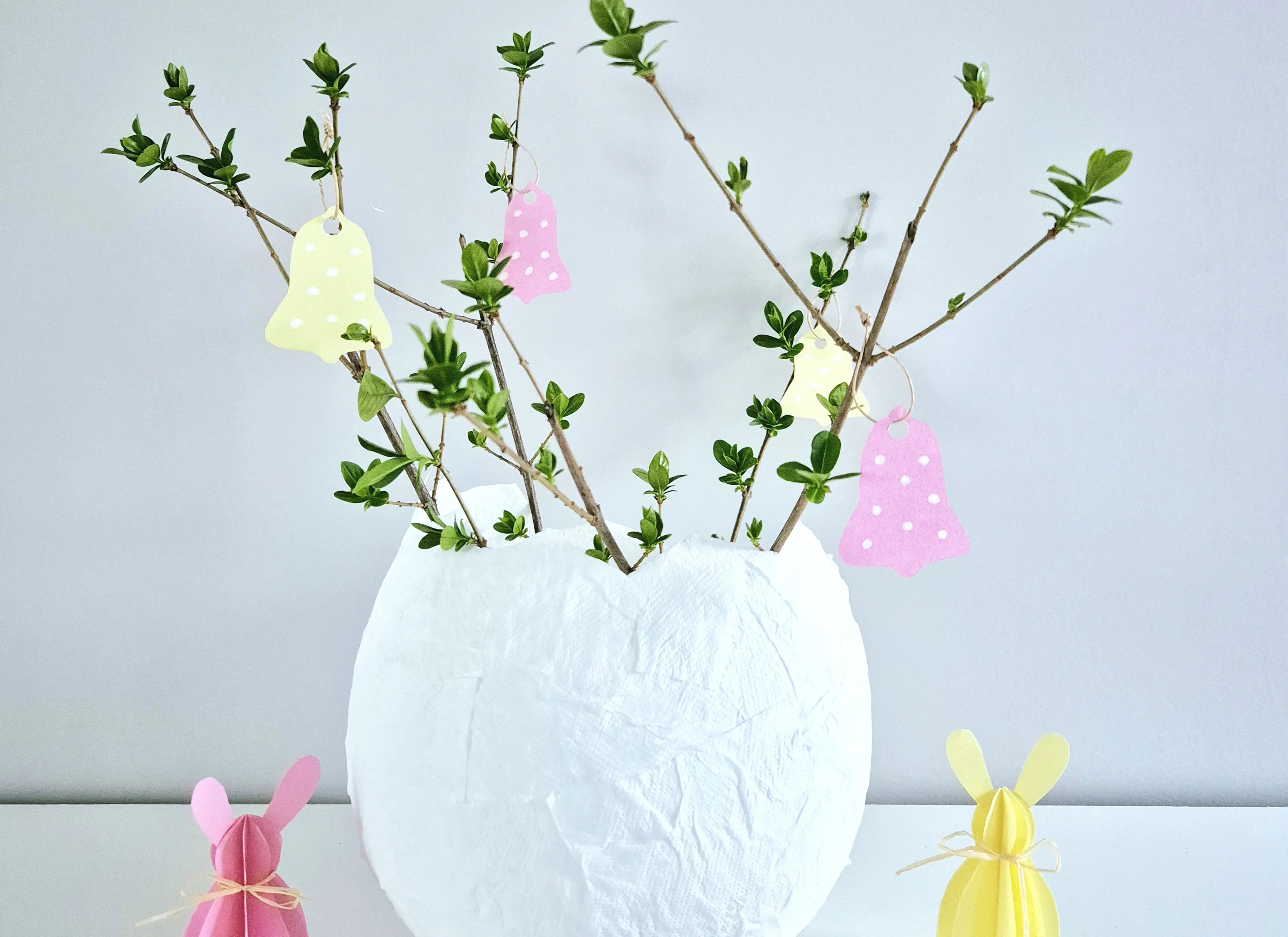 DIY de Pâques : Vase Œuf - TRESORS & confettis