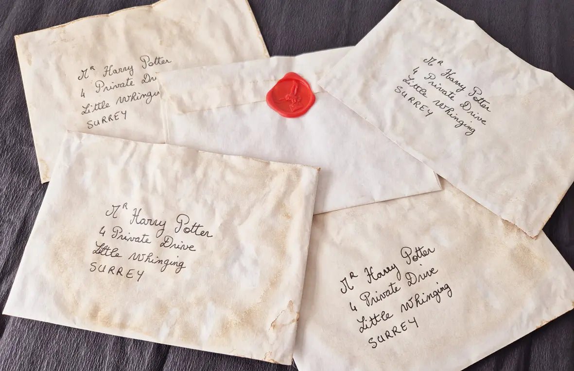 DIY : Enveloppes Harry Potter - TRESORS & confettis
