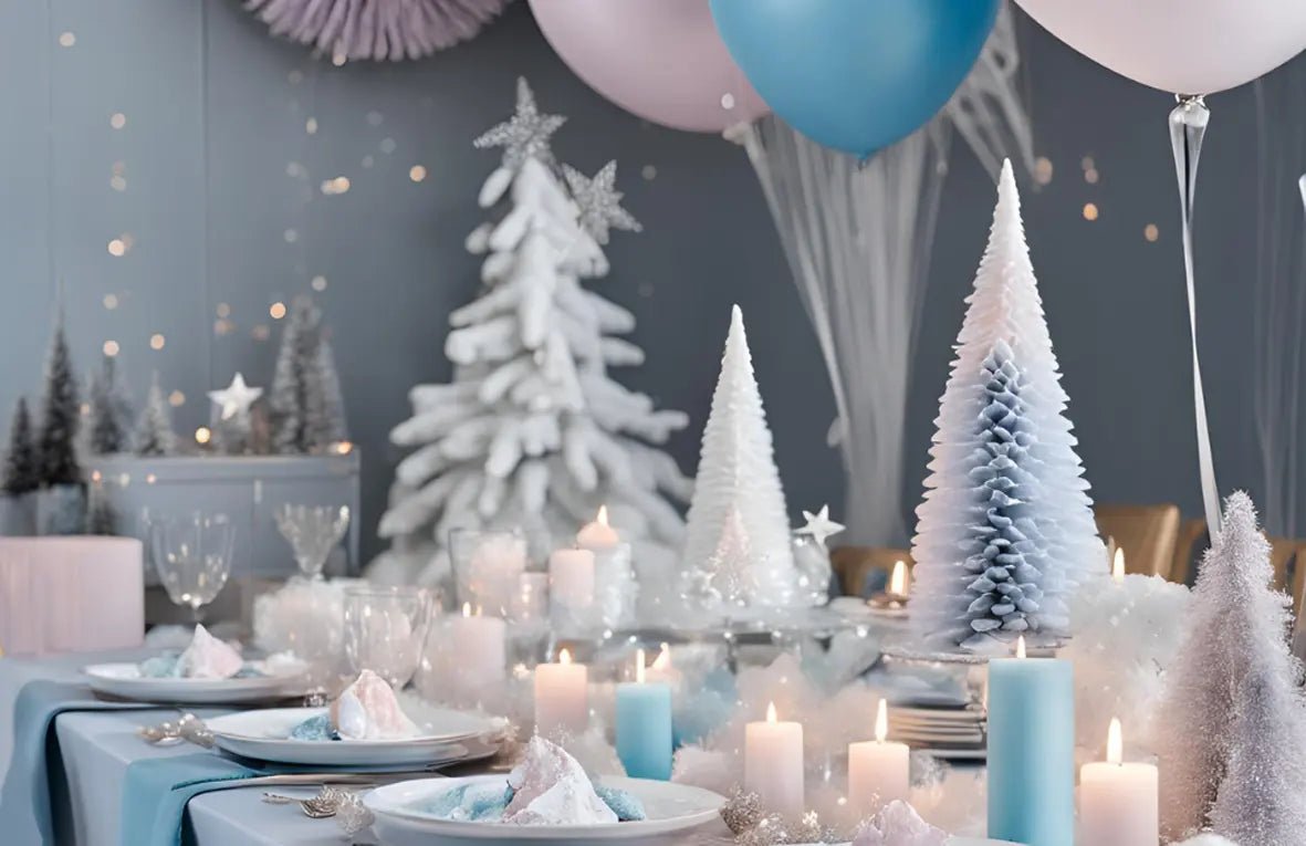 Organiser un anniversaire d’hiver féérique pour les petites reines des neiges - TRESORS & confettis