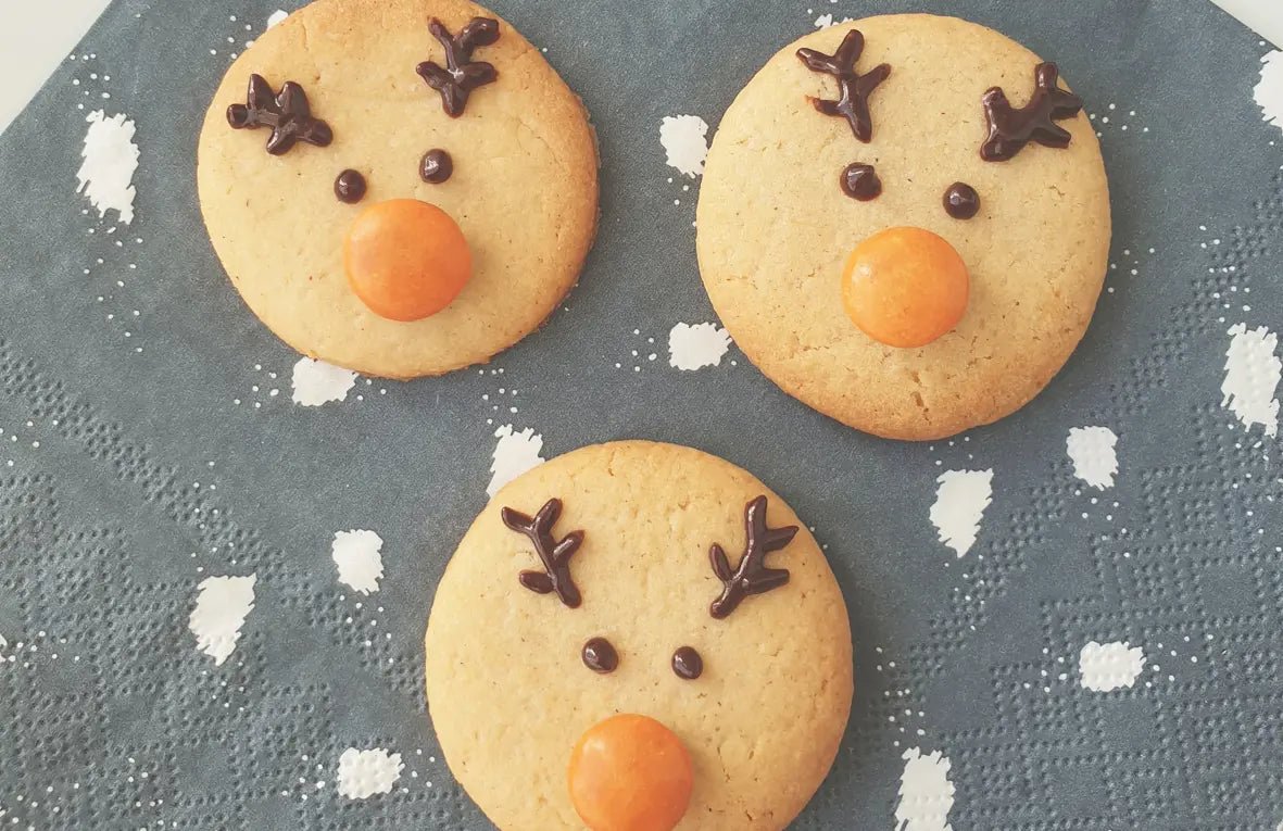 Petits sablés rennes de Noël - TRESORS & confettis