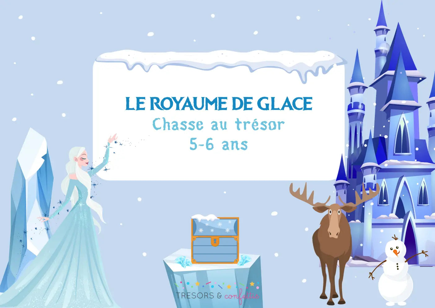 Le royaume de glace 5-6 ans