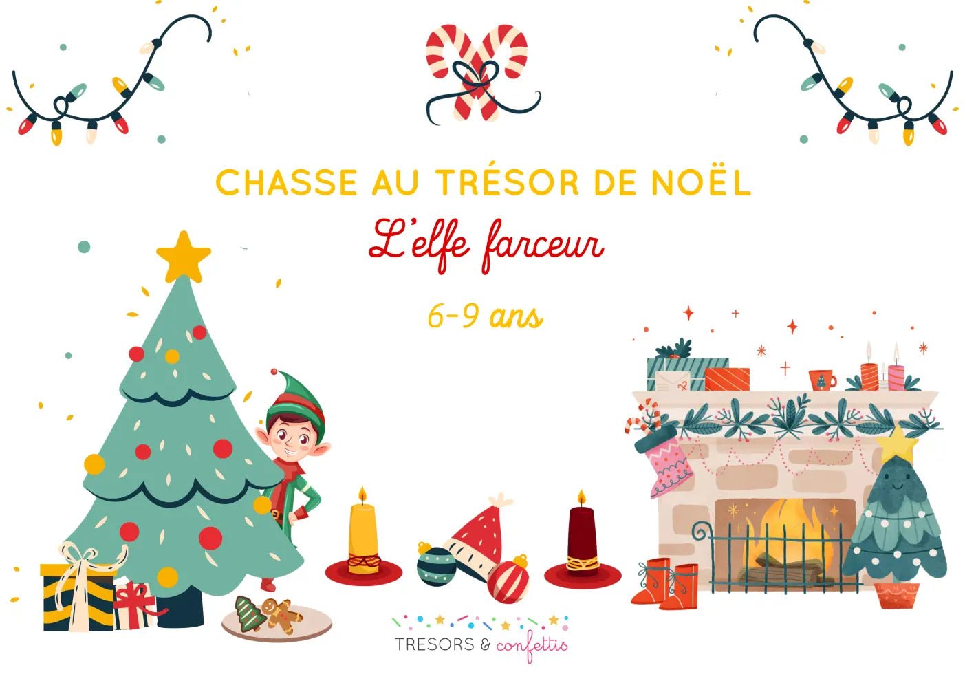 L'elfe farceur 6-9 ans - TRESORS & confettis