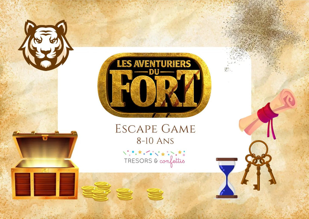 Les Aventuriers du Fort - TRESORS & confettis